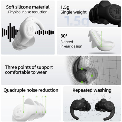 SilentGuard Premium Silicone Ear Plugs