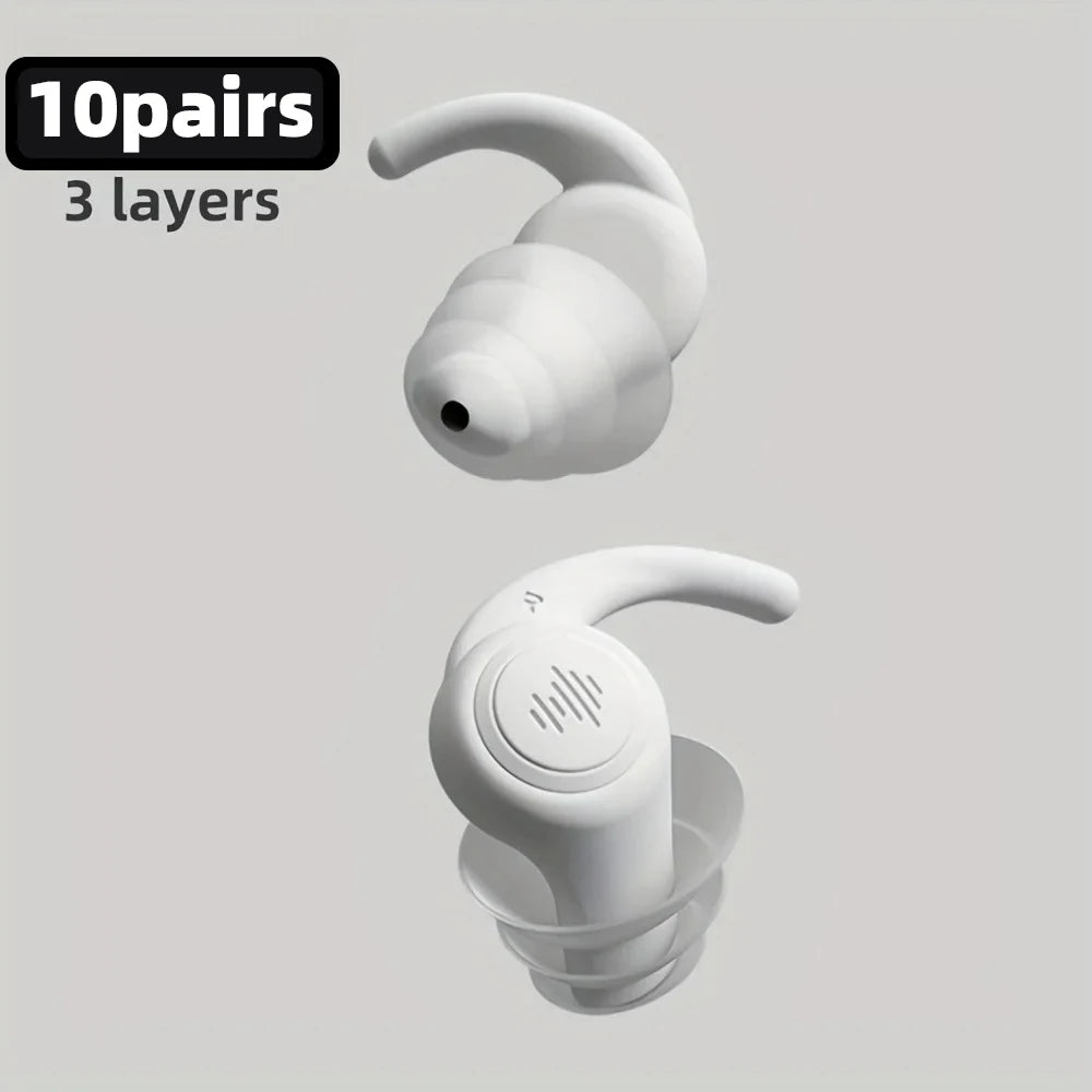 SilentGuard Premium Silicone Ear Plugs