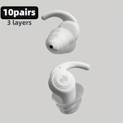 SilentGuard Premium Silicone Ear Plugs