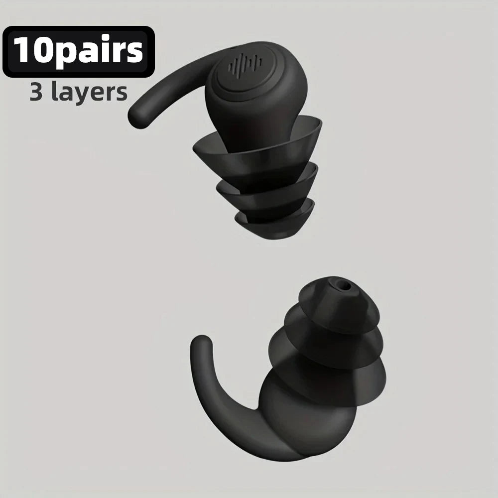 SilentGuard Premium Silicone Ear Plugs