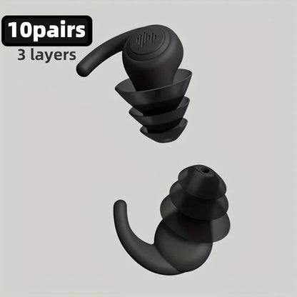 SilentGuard Premium Silicone Ear Plugs